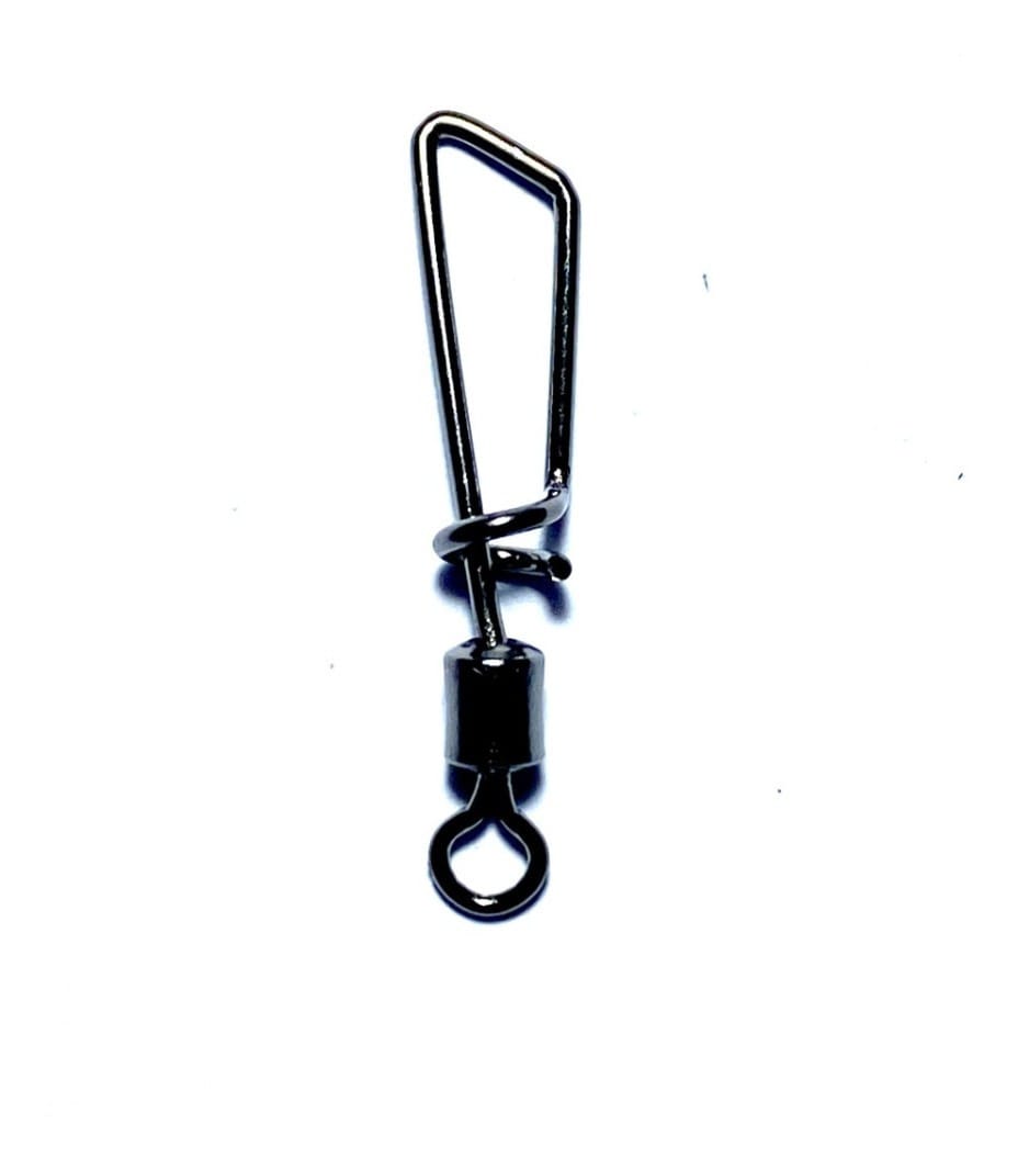 Mosqueton Con Esmerillon Enganche Rapido Tech Tackle V/med