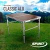 Mesa Camping Spinit Classic Aluminio Madera Liviana