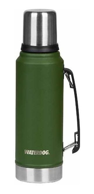 Termo Waterdog Ombu 1 L Tapon Cebador Acero Inox Con Manija