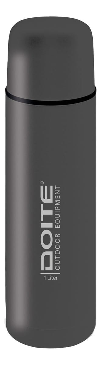 Termo Doite Max Acero Inoxidable 1 Litro Gray Pico Ceba 24 H