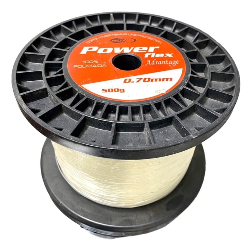 Nylon Power Flex Advantage 0,70 Mm 27 Kg Bobina 500 G