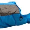 Bolsa De Dormir Spinit Cumbre - 5 ° Color Azul/gris Ubicación Del Cierre Derecho