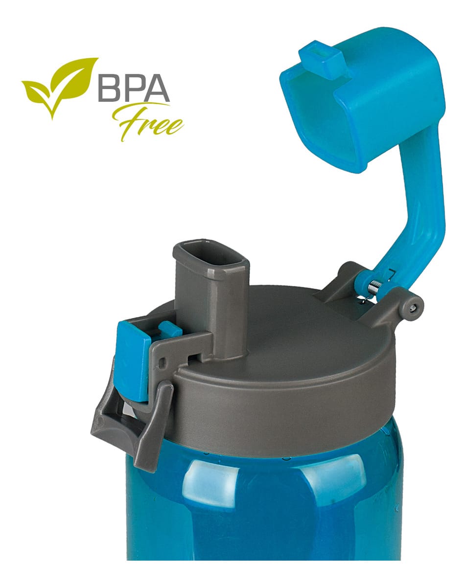Botella Deportiva Waterdog Tritan 800ml Azul Pb2080lb