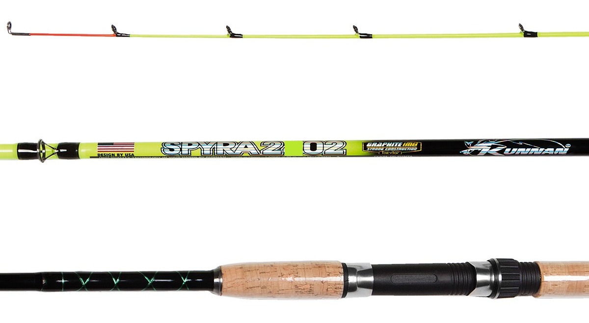 Caña Kunnan Spyra 2,70m 3tr 40-80g Grafito Pejerrey Variada