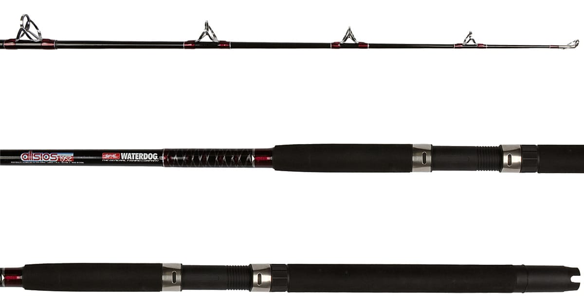 Caña Waterdog Alisios 1,80 M 2 Tramos 30 A 50 Lbs Embarcado