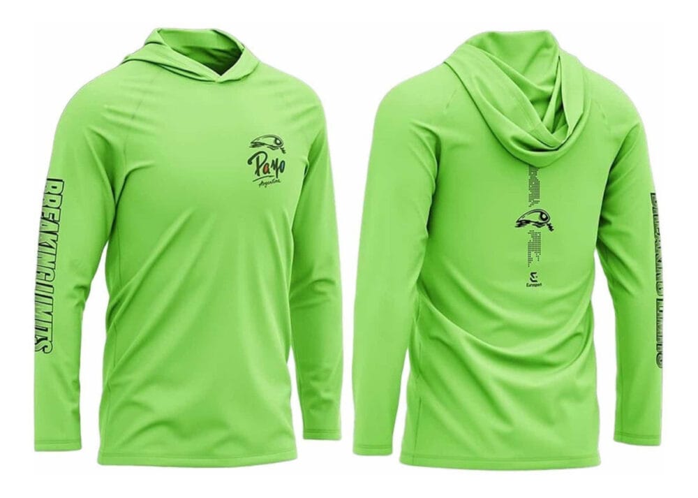 Remera Payo Full Color C/ Capucha Protec Uv Secado Rapido Ve