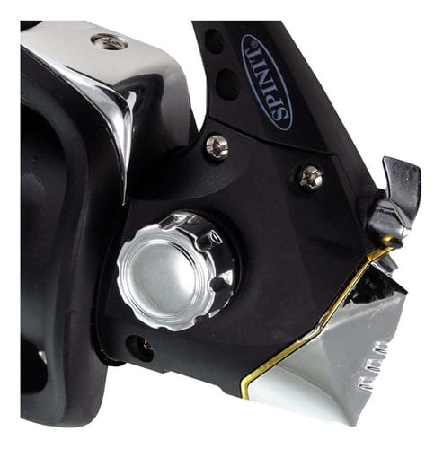 Reel Spinit Caribbean 40 3 Rulemanes Color Negro Lado De La Manija Derecho/izquierdo