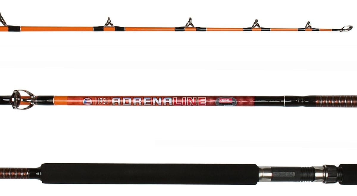 Caña Waterdog Adrenaline 1,95 M 1 Tramo 30-50 Lbs Dorado