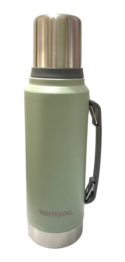 Termo Waterdog Ombu 1 L Tapon Cebador Acero Inox Con Manija