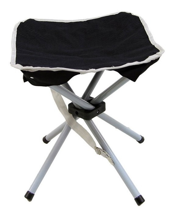 Banqueta Plegable Ntk Camuflada O Negra