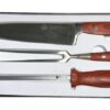 Set Asado Trento Juego 3 Pz Cuchillo Chaira Trinche Gourmet
