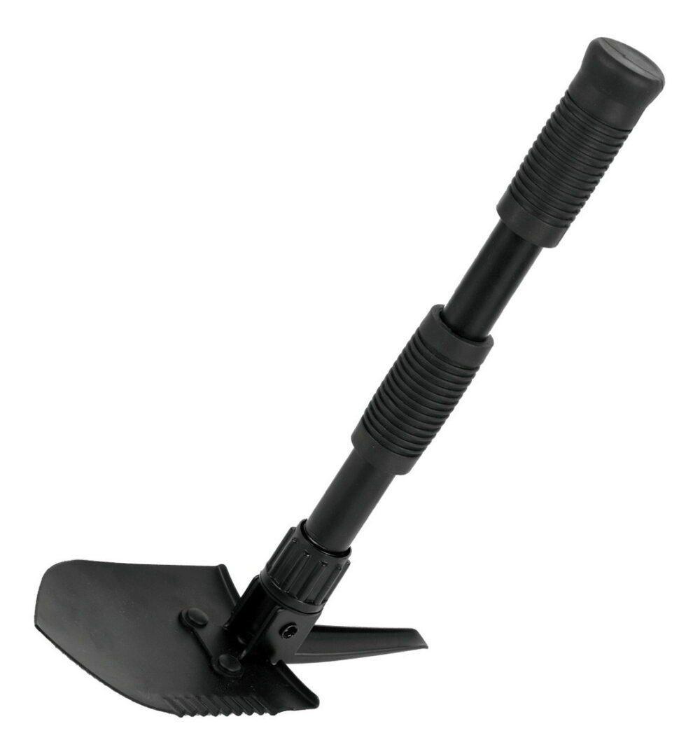 Pala Pico Negra Camping Waterdog Articulada 44 Cm X 9,5 Cm