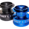 Reel Frontal Spinit Lb 401 1 Ruleman Ideal Spinning Pejerrey Color Negro Con Dorado Lado De La Manija Derecho/izquierdo