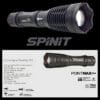 Linterna Tactica Led Spinit Pointmax 750 Lumens Zoom X2000 Color De La Linterna Negro Color De La Luz Blanco