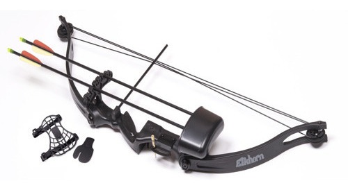 Set De Arco Crosman Elkhorn 17-21lbs Flechas+acces. Completo