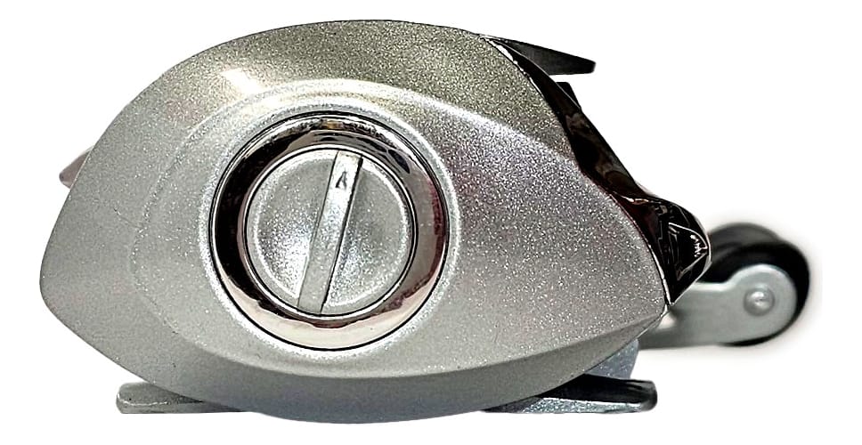 Reel Spinit Kf 204 Pesca Rotativo Bait Huevito Izquierdo Color Plateado