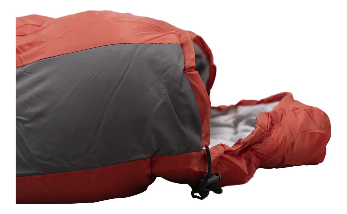 Bolsa De Dormir Spinit Cumbre - 5 ° Color Azul/gris Ubicación Del Cierre Derecho
