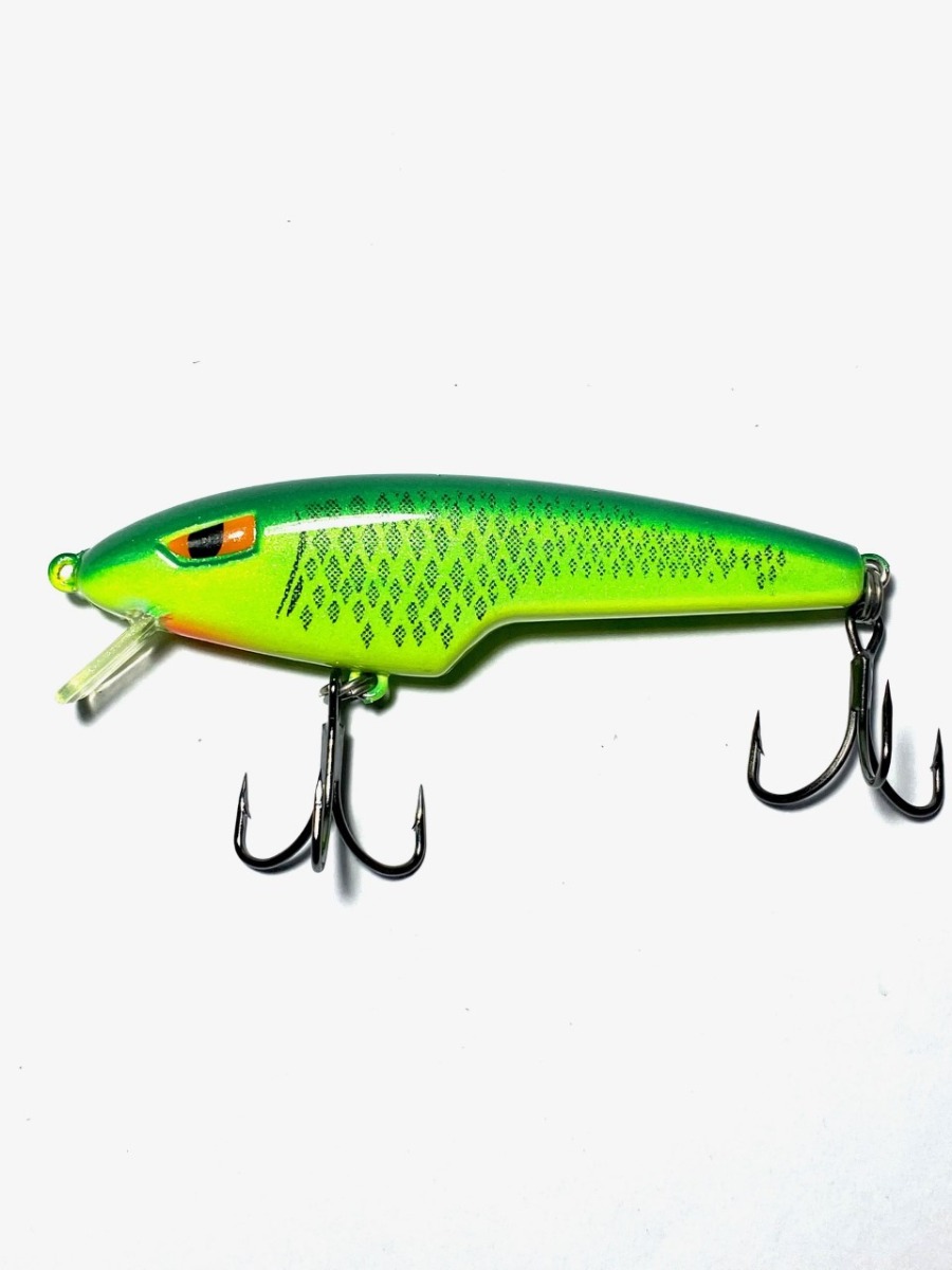 Señuelo Gozio Fat Minnow 11 Cm 35 Gr Profundiza 0,50m Dorado