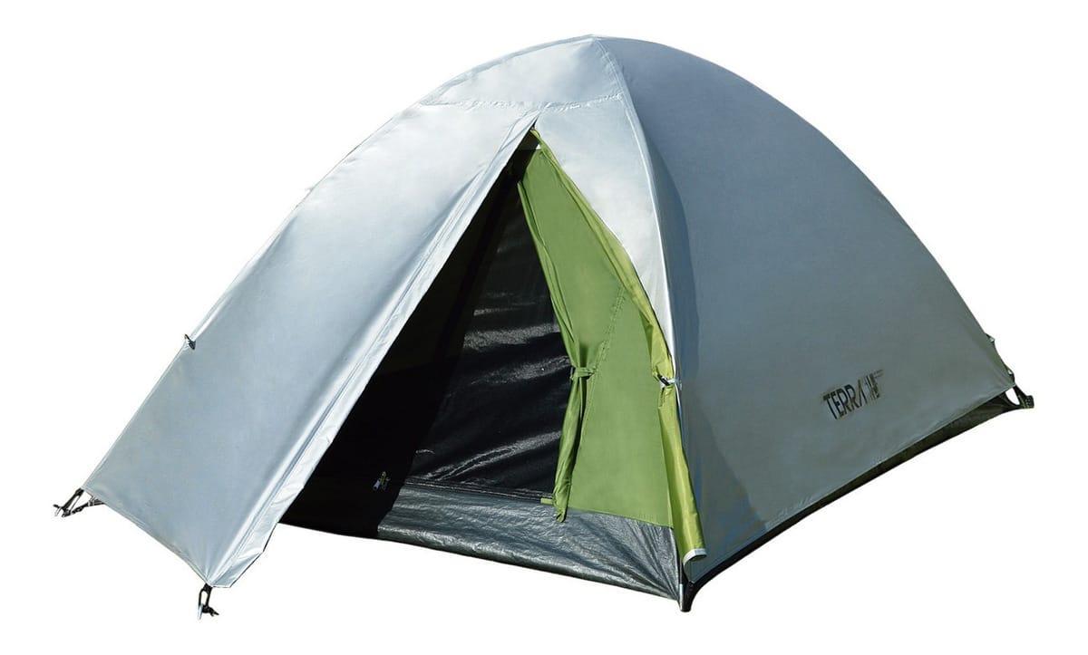 Carpa Waterdog Terra Para 2 Pers. Campamento Protección Uv