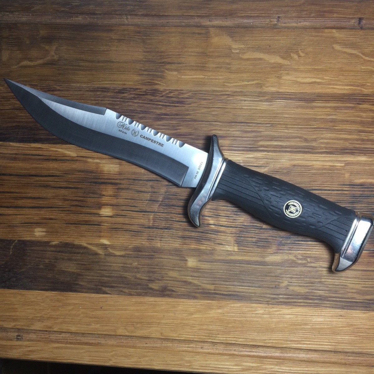 Cuchillo Nieto Campestre Acero An58 Hoja 180 Mm España