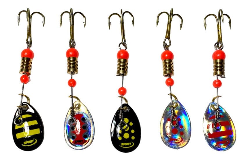 Cuchara Señuelo Spinit Hololure Tamaño #0 Kit De 5u. C/caja