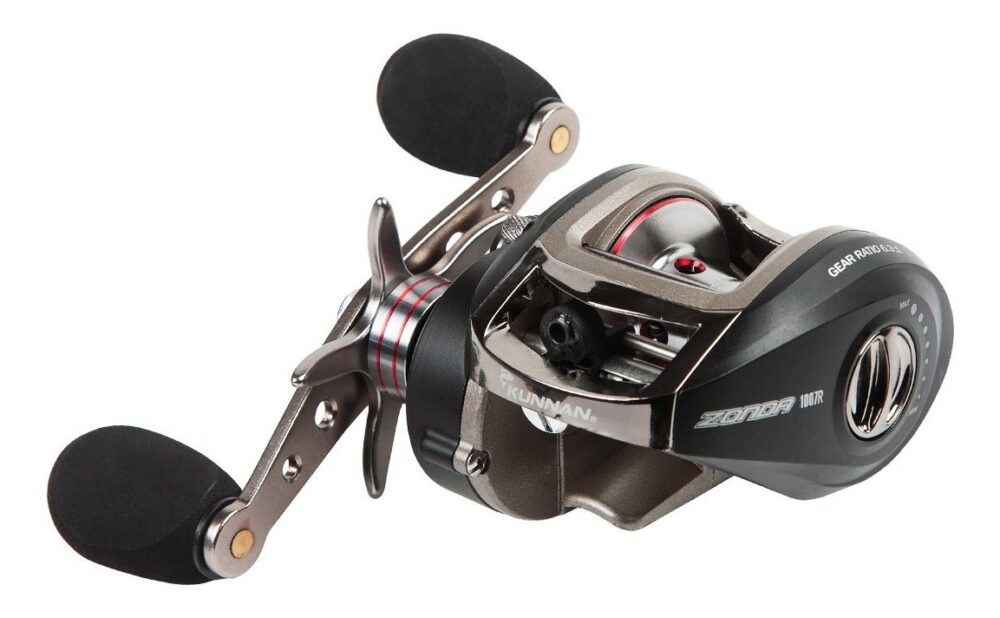 Reel Kunnan Zonda 1007 Para Zurdo Bait Casting