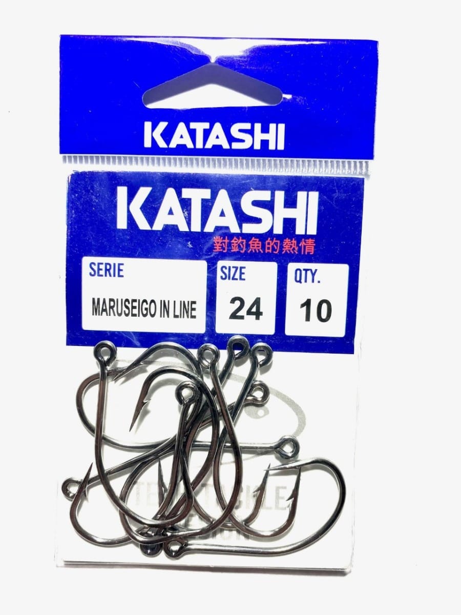 Anzuelo Katashi Maruseigo In Line Nº 24 Cambio Señuelos X7