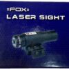Mira Láser Fox F-ray Red 8 Rojo P/ Riel De 11mm Con Montaje