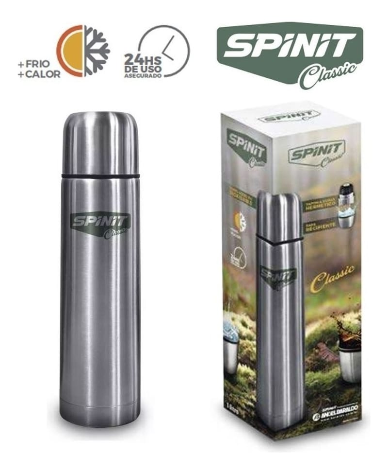 Termo Spinit Classic De Acero Inoxidable 0.5l