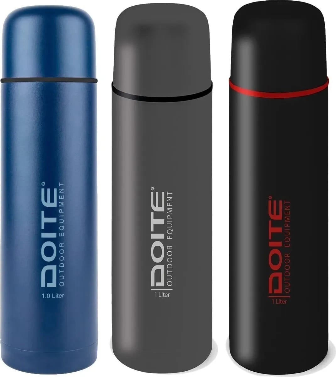 Termo Doite Max De Acero Inoxidable 1l Navy