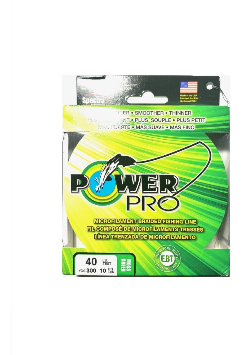 Multifilamento Power Pro By Spectra 40 Lb-300y