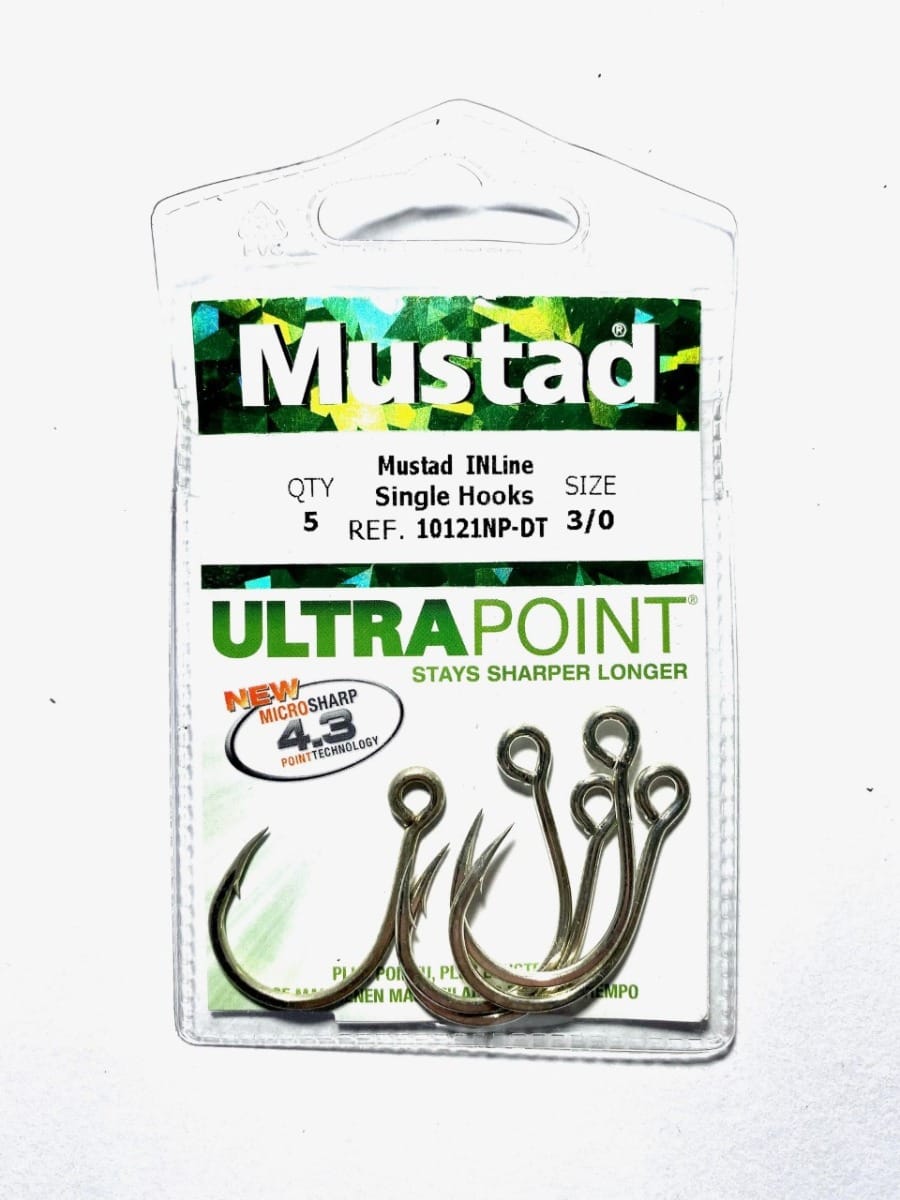Anzuelo Mustad Ultrapoint In Line Cambio Señuelos 10121np-dt