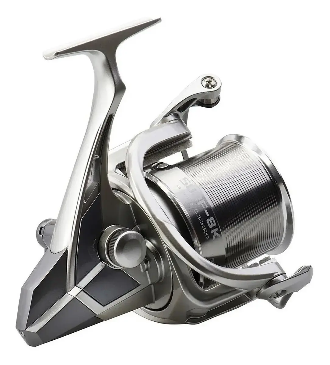 Reel Okuma Frontal Surf 8k 6 Rulemanes Carrete Aluminio 18kg Lanzamiento