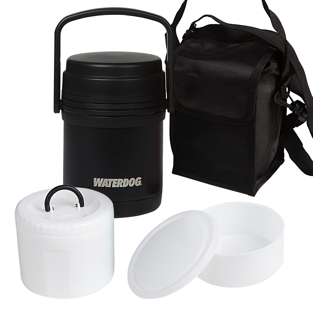 Lunchera Termica Waterdog Vianda 1200 Ml Con 2 Contenedores