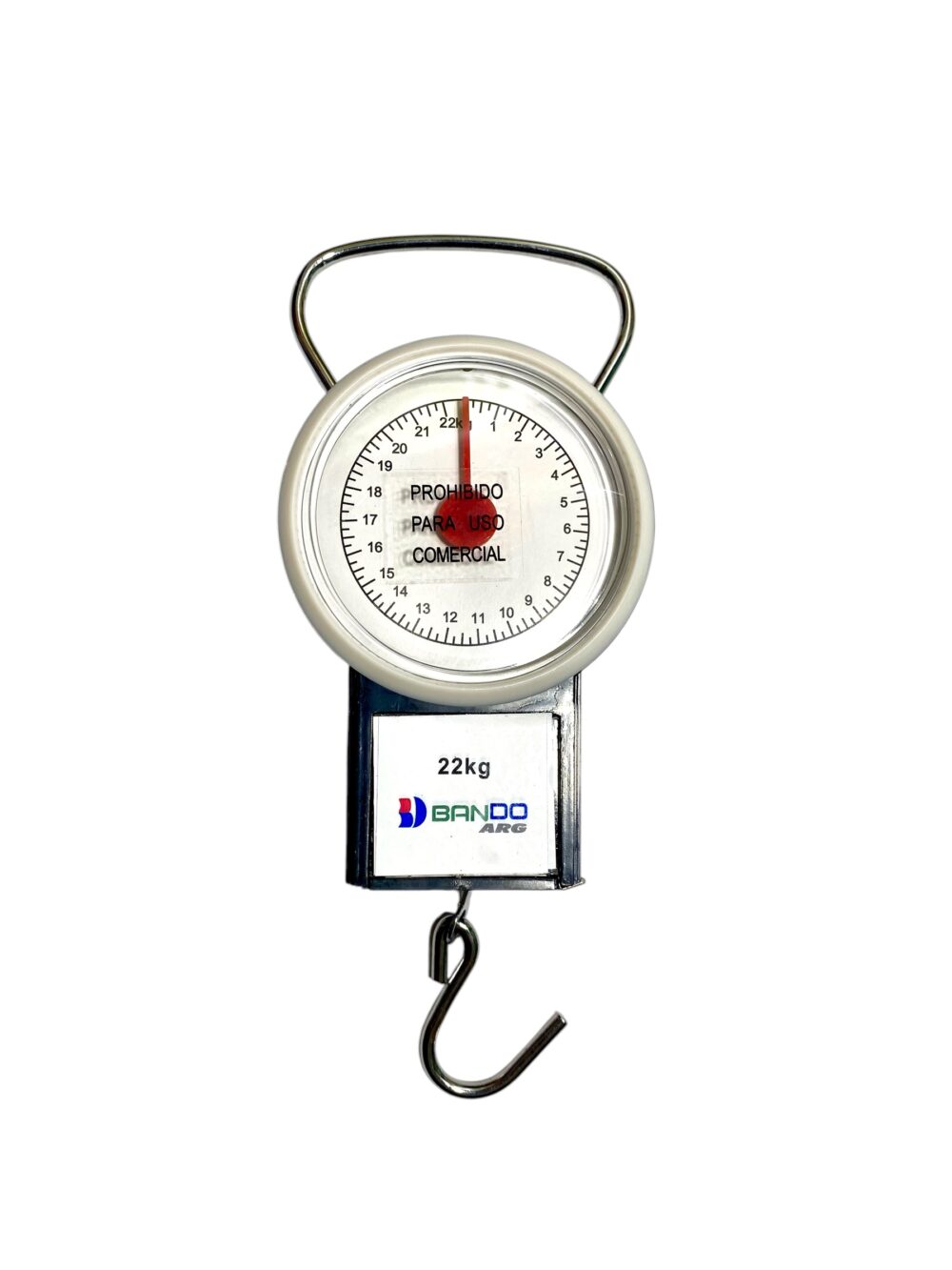 Balanza Mecánica Bando Hasta 22 Kg Con Cinta Métrica 1m