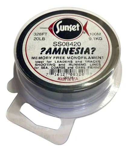 Monofilamento Amnesia Sunset Usa 20 Libras 100 M
