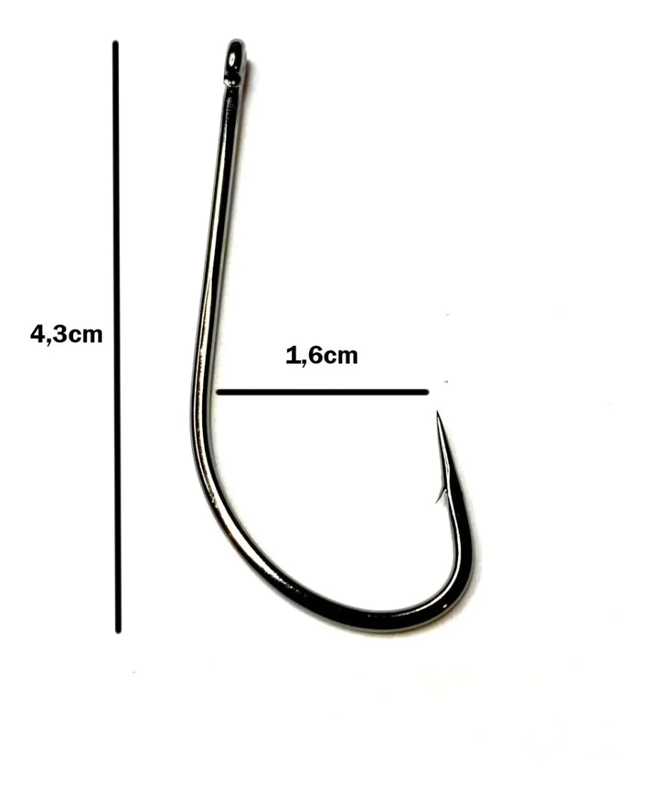 anzuelo gamakatsu 2-0 1 Anzuelo Gamakatsu B10S Medidas 1/0 Y 2/0 Por 5 Unidades