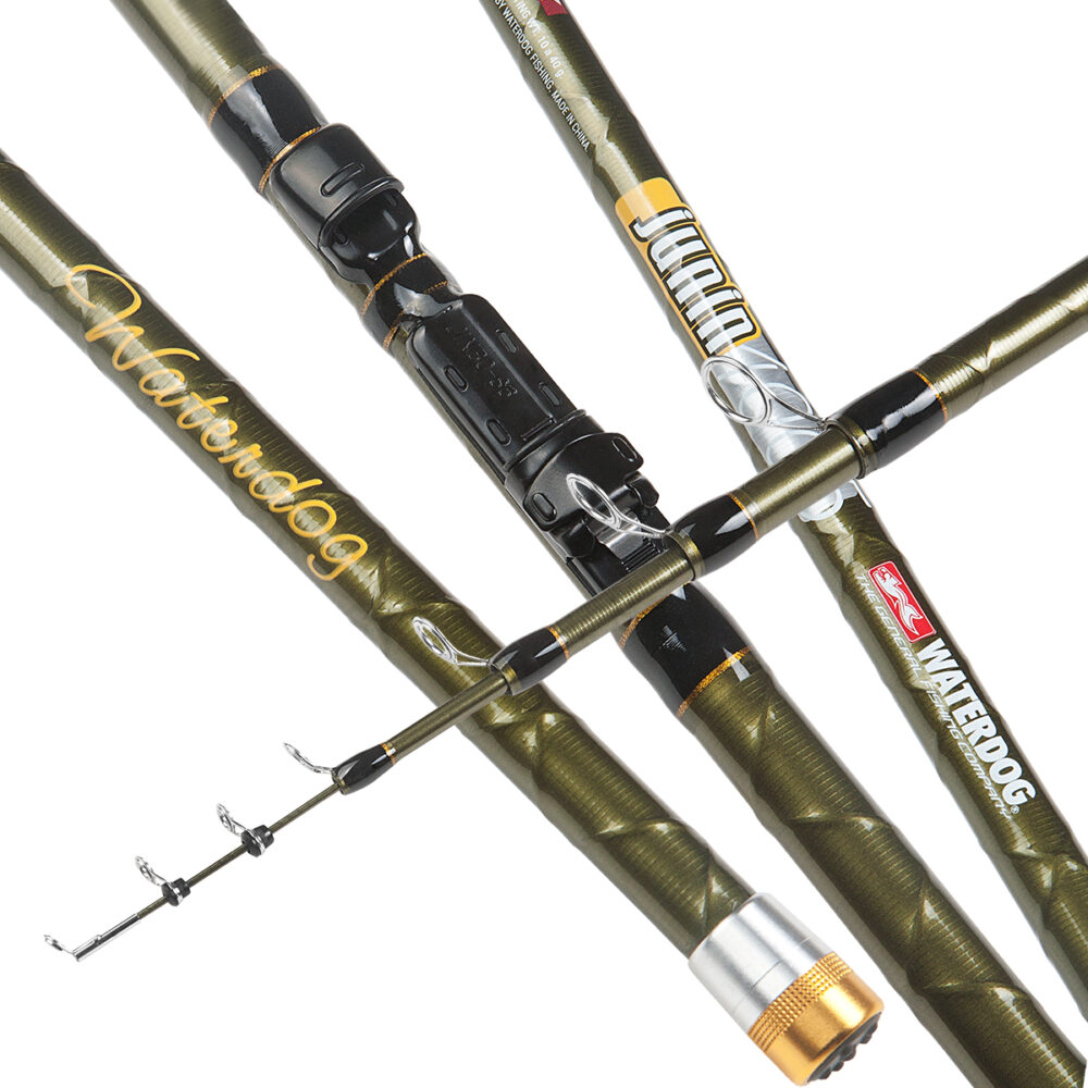 Caña Waterdog Junin - Telescópica - 400 Cm - 5 Secciones - 10-40 Gr - Pejerrey