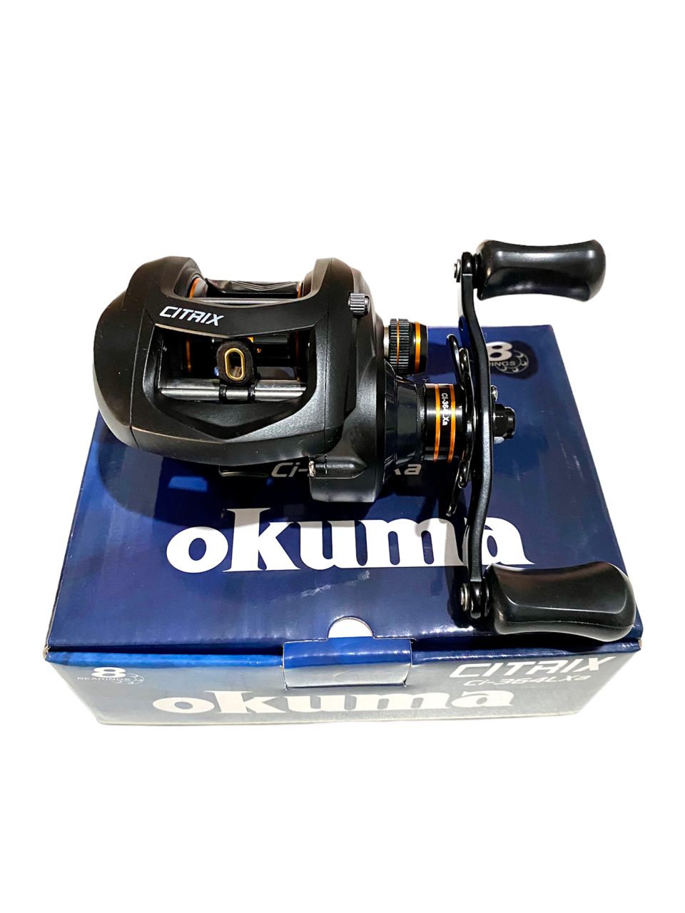 Reel Okuma Citrix Ci-364lxa 8 Rulemanes 0,33/230 Mm/m Con Chicharra