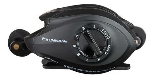 Reel Kunnan Sparta 14 Rulemanes Freno Magnético Y Centrífugo 6.3:1 0,33/100 Mm/m Izquierdo