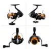 Reel Frontal Shimano Fx2500 4 Kg De Freno 5.0:1 3 Rulemanes