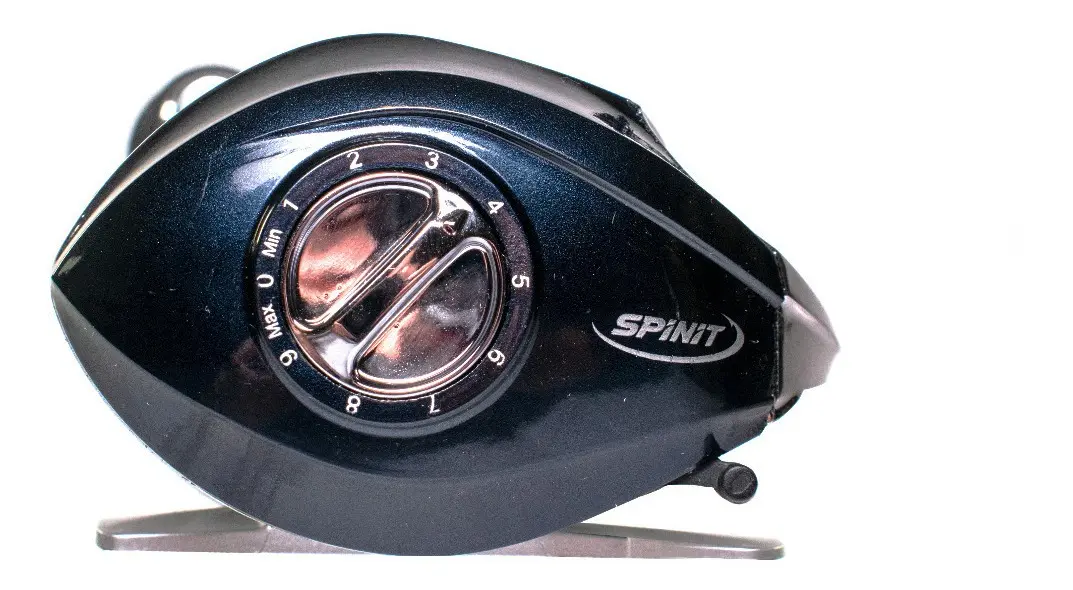 Reel Huevito Spinit Bahía 150 Lh Bait Izquierdo 4 Rulemanes 6.3:1 110m/0,30mm