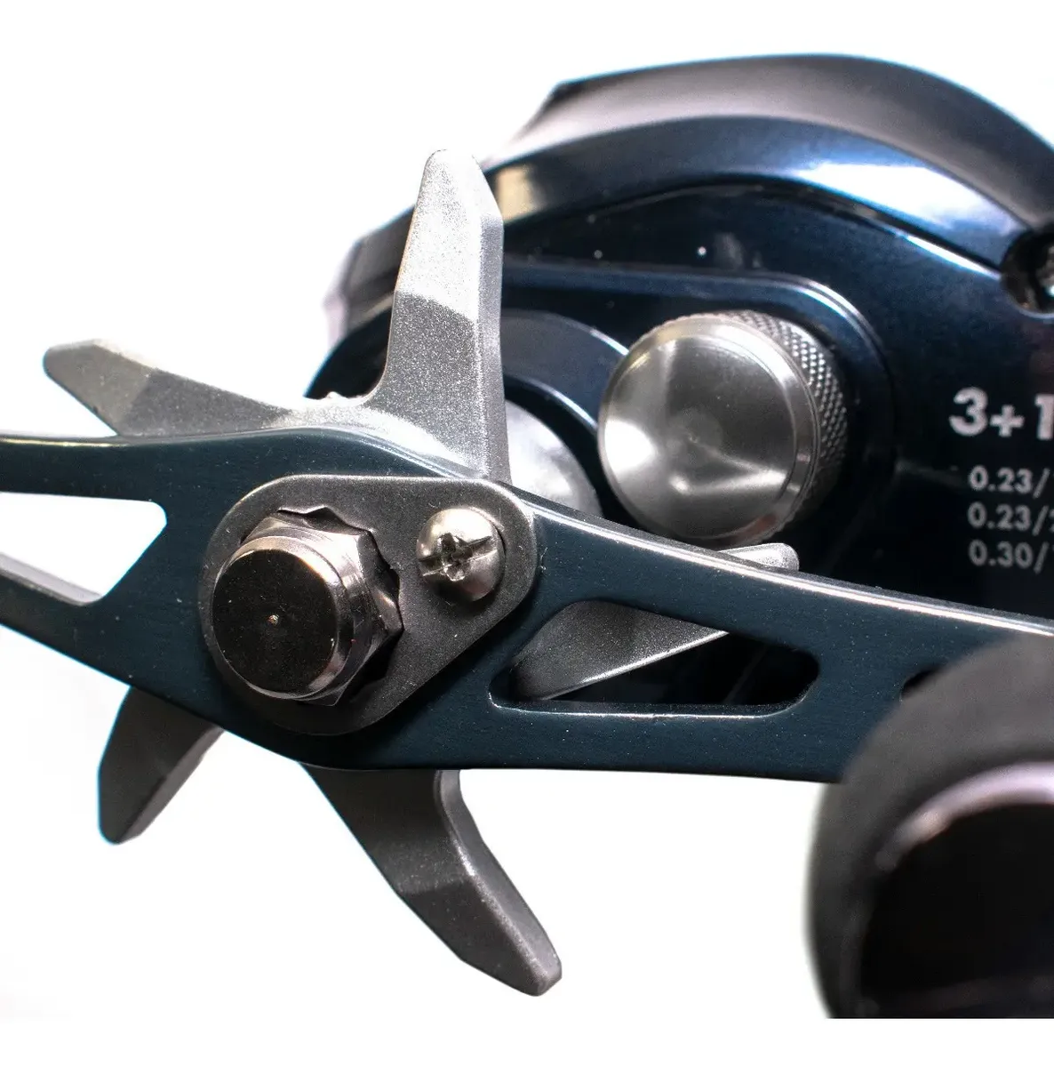 Reel Huevito Spinit Bahía 150 Lh Bait Izquierdo 4 Rulemanes 6.3:1 110m/0,30mm