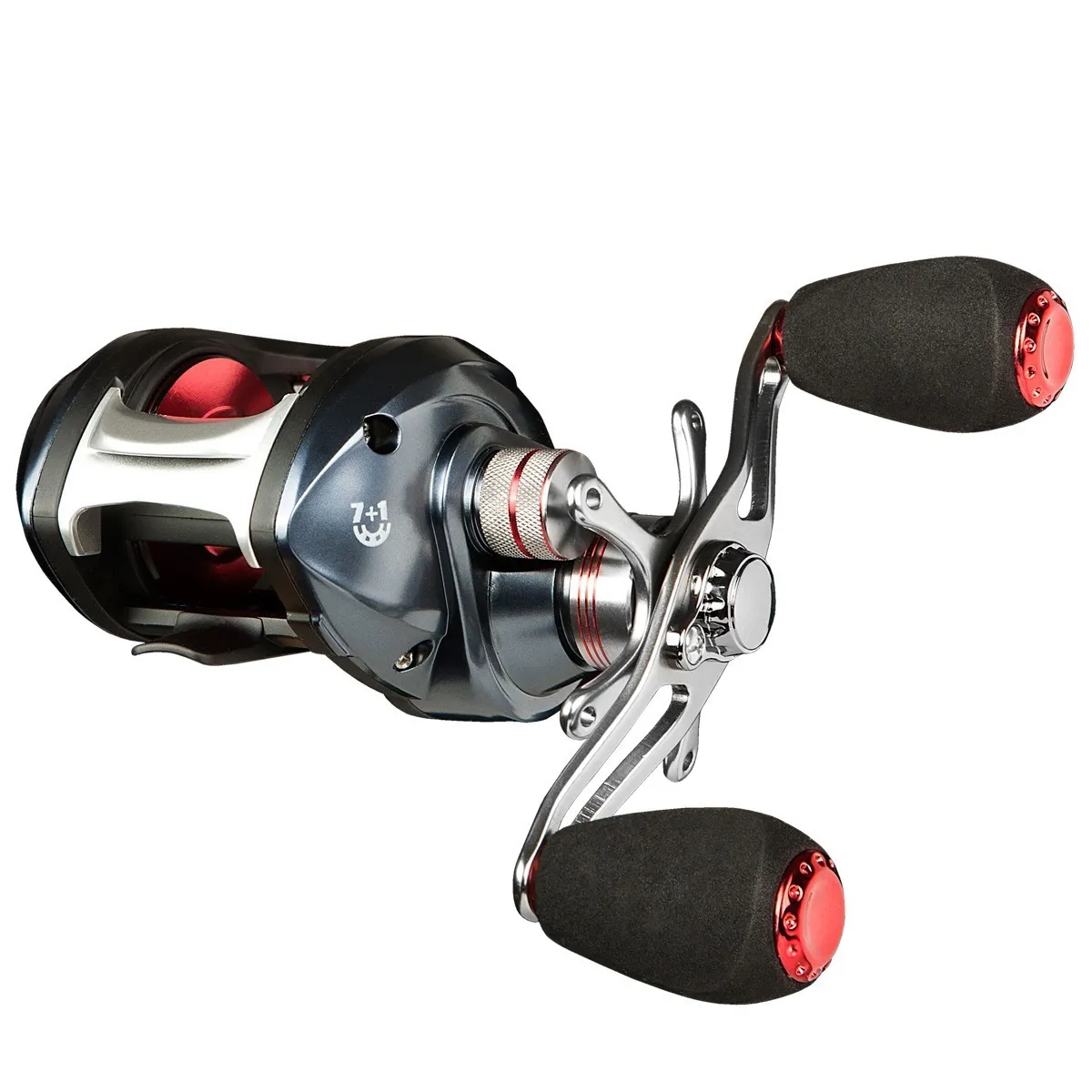Reel Waterdog Rival 108l - 7+1 Rulemanes - Relación 6.3:1 - Capacidad 0,28mm/125m