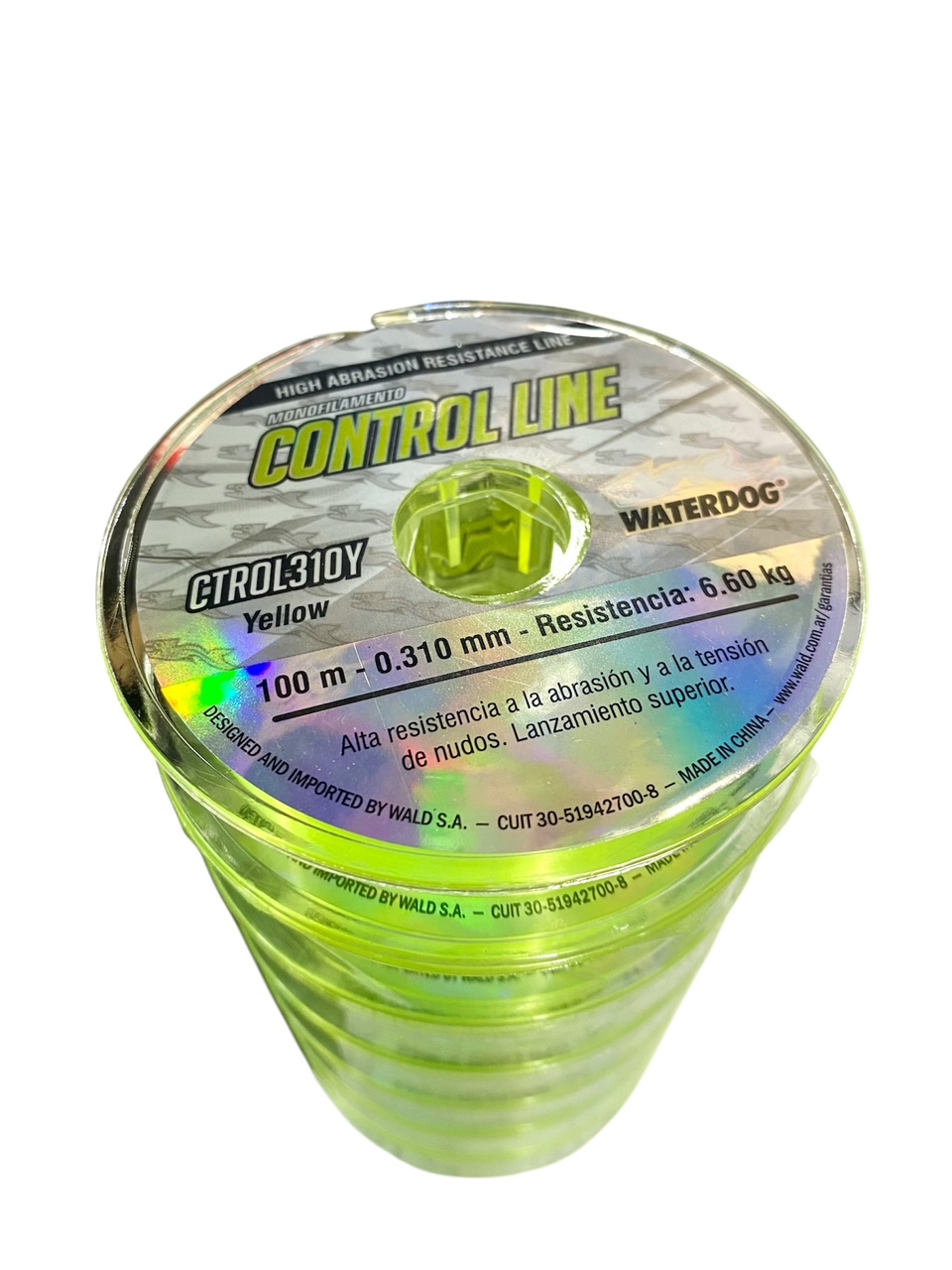 Nylon Waterdog Control Line Pesca X100m 0,31mm Resiste 6,6kg