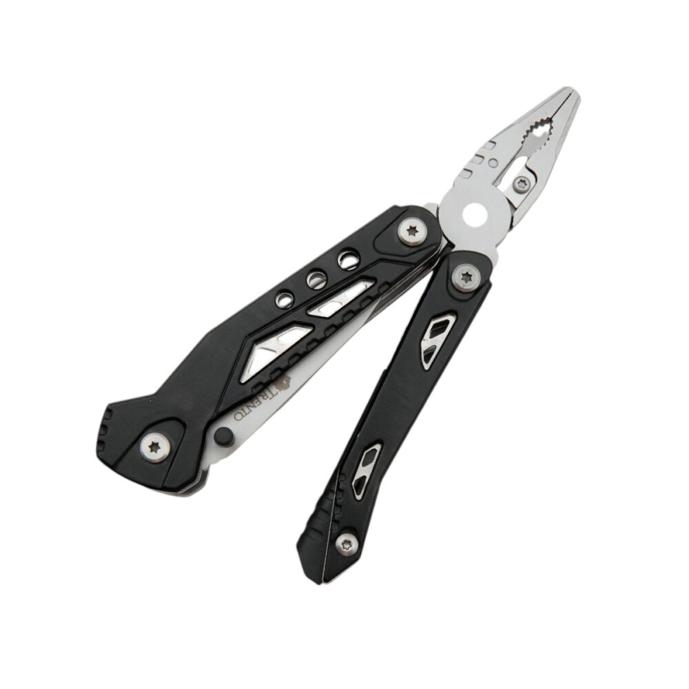 Multitool Trento Blade+II Acero 12 Funciones Funda Pedernal