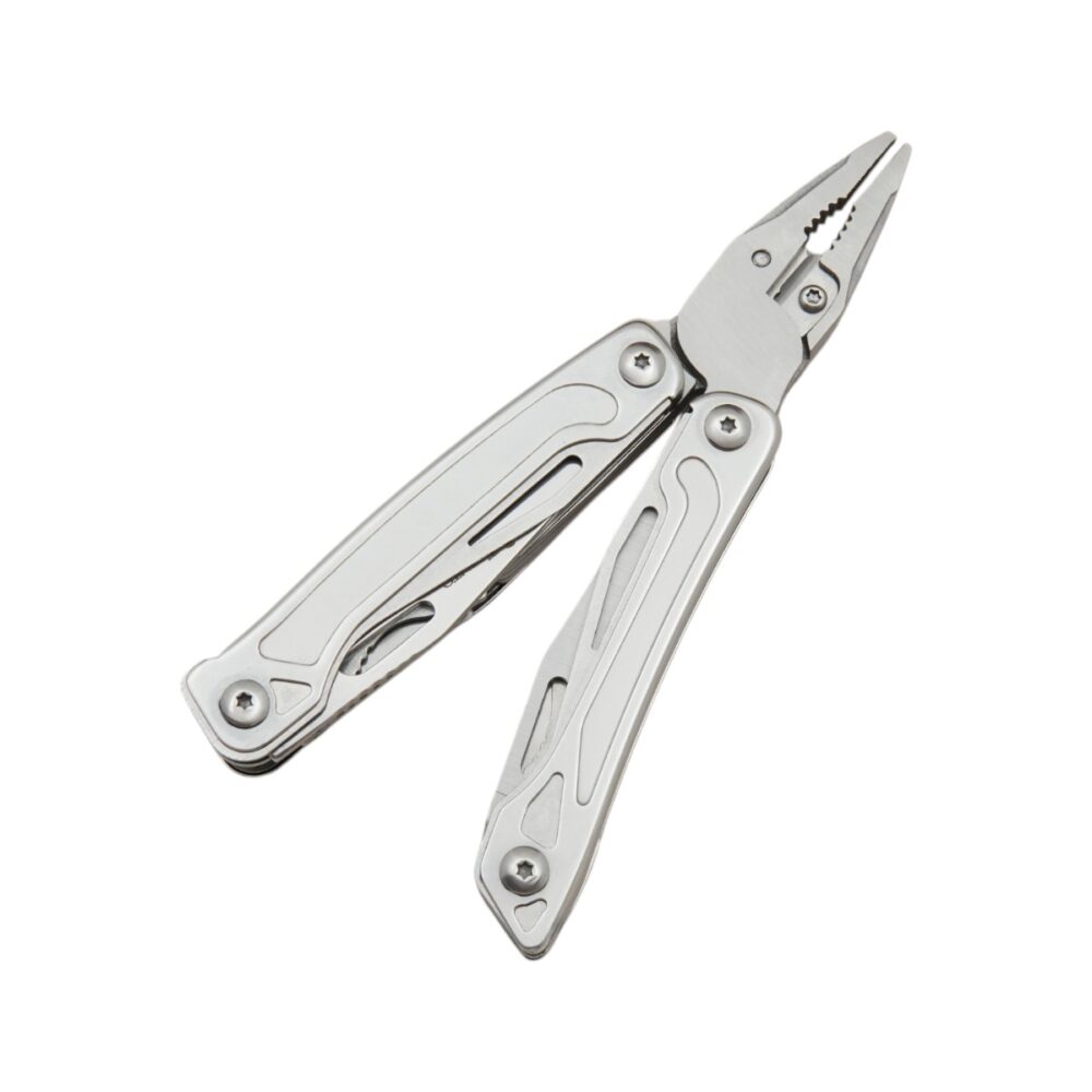 Multitool Trento Force II Acero Inoxidable 14 Funciones Con Funda