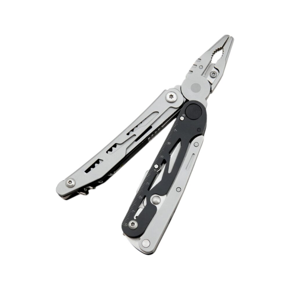 Multitool Trento Cutter 12 Funciones Acero Inoxidable Con Funda