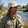 Gorro Waterdog Con Visera Y Cubrenuca Upf 30 Cordon Con Broche