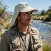 Gorro Waterdog Con Visera Y Cubrenuca Upf 30 Cordon Con Broche